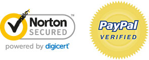 Norton Secured and PayPal Verified